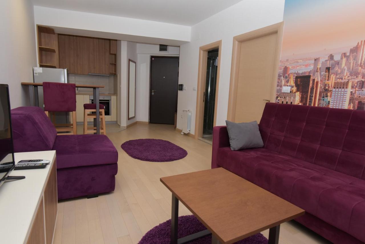 Flatiron Apartments Üsküp Dış mekan fotoğraf